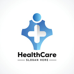 Obraz premium Healthcare, Medical, doctor, Treatment, wellness logo design