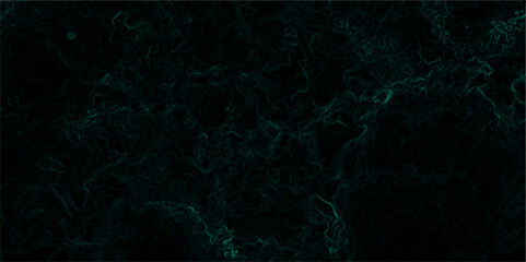 Abstract texture with deep emerald green wisps  smoke or energy black background. Glowing tendrils with complex, tangled network of organic, vein-like patterns, resembling electric currents or cosmic 