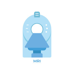 MRI Scanner Icon Vector Design.