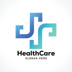 Healthcare, Medical, doctor, Treatment, wellness logo design