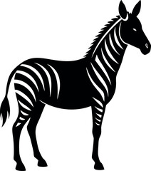 Obraz premium Zebra Animal Icon