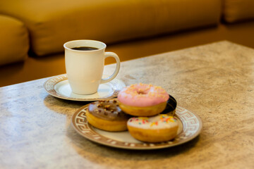 Café con donas