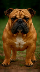 Obraz premium english bulldog puppy