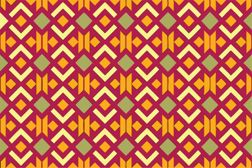 Geometric Cat Illustration A Seamless Vector Pattern Background with Modern Design Elements and Vibrant Colors for Creative Projects and Artistic