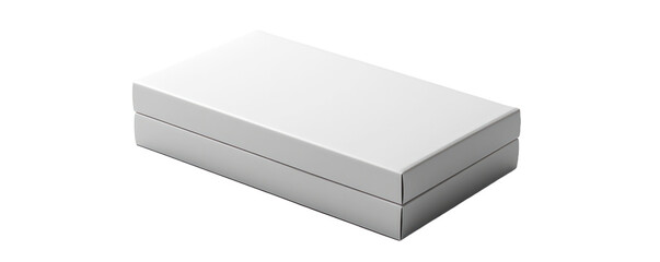 Naklejka premium White box packaging