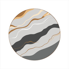 Minimalist Monochrome Marble Vector Background Design