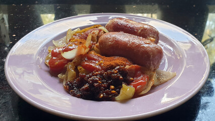 scharfe salsiccia