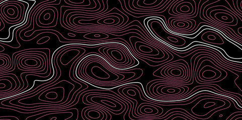 Abstract topographic map background. Topographic map lines contour background. 
