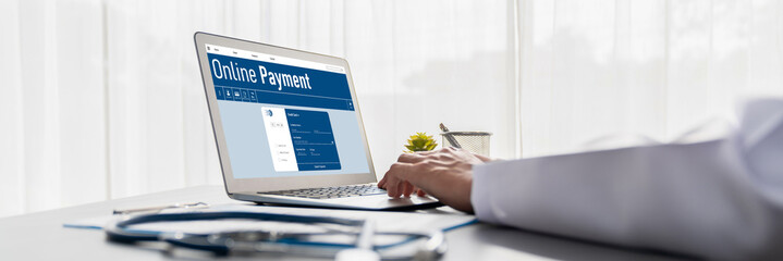 Online payment platform for brisk money transfer on the internet netowrk