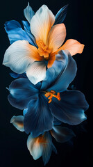 orange lily flower