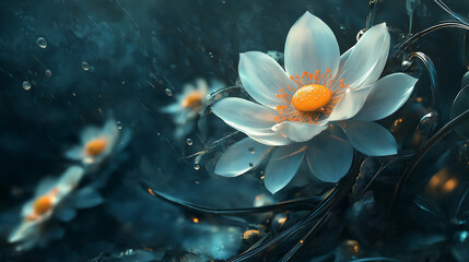 water lily flower