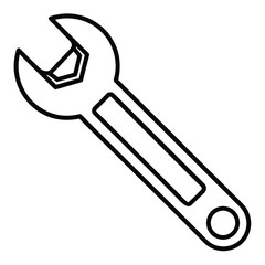 
Wrench Icon Design for Technical Support Maintenance Repair or Construction Projects in Various Colors Suitable for Logos App Icons or Website Graphics