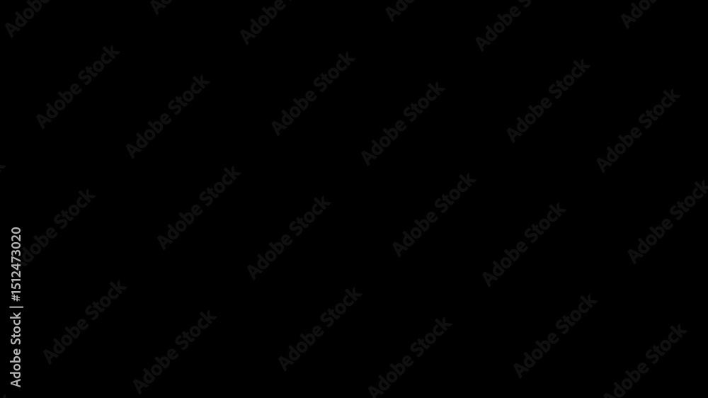 Poster warning text flashes dramatically on a black screen. warning animation delivers an urgent signal wit
