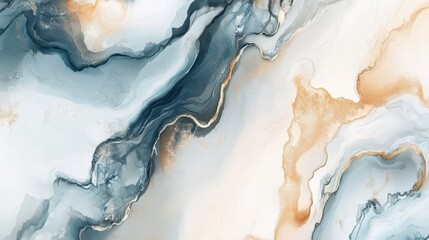 Naklejka premium Watercolor abstract art background vector. Wallpaper design with paint brush beige watercolor. Illustration for prints, wall art, cover and invitation cards. illustration , no logos, no brands