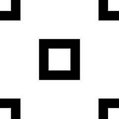 Black and white geometric seamless pattern
