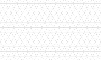 Naklejka premium 三角が合わさった六角形の点線の方眼