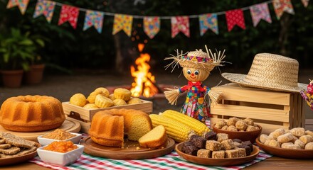 Typical foods of the june festival