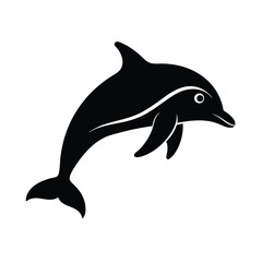 Dolphin Icon Vector Illustration