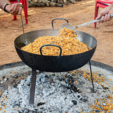 Traditional flavors, migas the traditional way