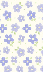 Contemporary Hand Crafted Geometric Floral Scroll Illustration Works