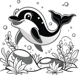 vector illustration of a floral background