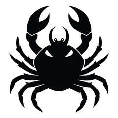 crab isolated on white background
