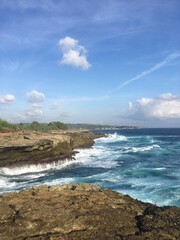 tropical coastal view