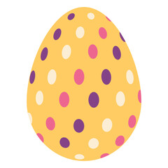 Egg easter painted easter egg easter egg oval pattern flat