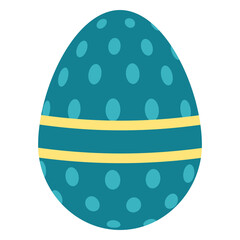 Egg easter painted easter egg easter egg pattern oval stripe flat
