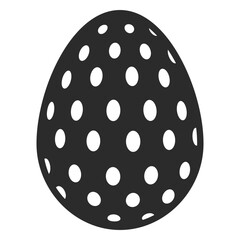Egg easter painted easter egg easter egg pattern oval spot silhouette