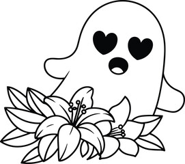 High-quality Halloween vector illustration featuring spooky and fun design elements including ghosts, jack-o'-lanterns, bats, witches, skulls, and spider webs. Perfect for seasonal design projects suc