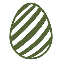 Egg easter painted easter egg stripe easter egg pattern silhouette