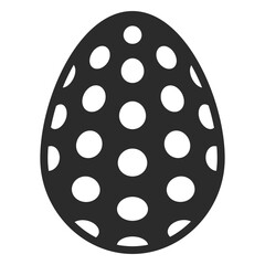 Egg spot easter painted easter egg easter egg pattern silhouette