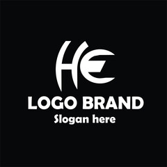 Professional Minimalist Black and White Logo Design

