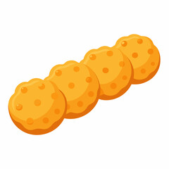 cookies isolated on white