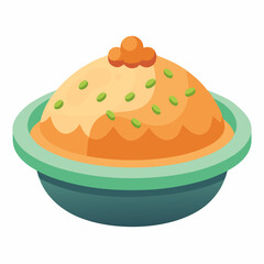 cake on a plate