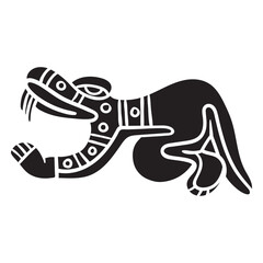 Aztec spiritualism symbol