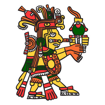 God aztec color centeotl