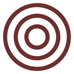 African symbol chieftain stroke