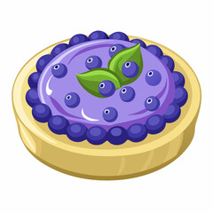 easter cake with eggs