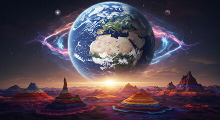 alien planet earth energy