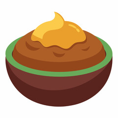 vector illustration of a cake