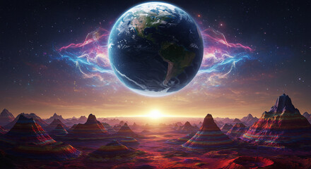 alien planet energy earth