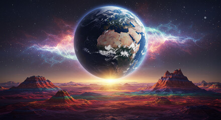 alien planet earth