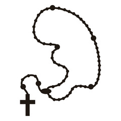 Cross necklace christian religion