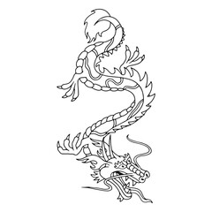 Dragon stroke traditional