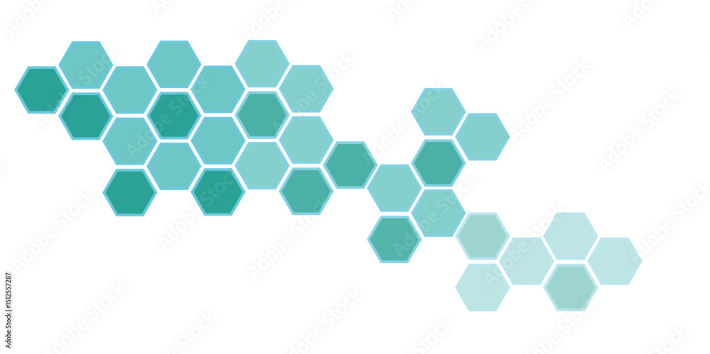 Poster abstract hexagon pattern design. white hexagonal background. luxury white pattern. wallpaper illustr