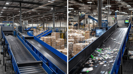 Battery recycling facility with automated sorting lines for lithium, nickel, and cobalt extraction