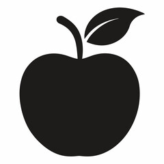 vector illustration of an apple
