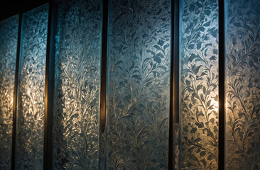 Sandblasted Glass Light Diffusion Panel – Frosted Architectural Surface